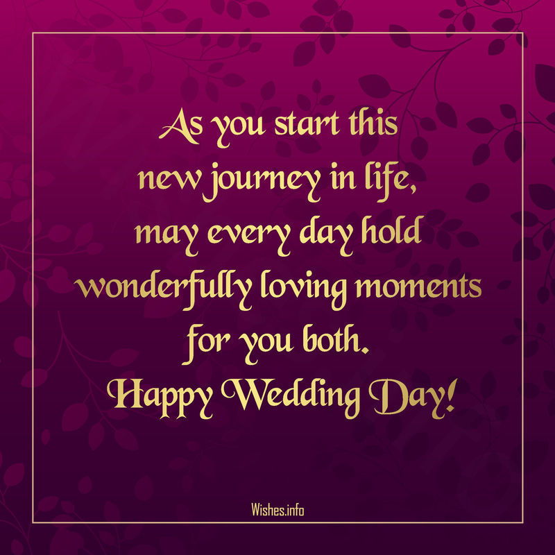 new journey marriage wishes